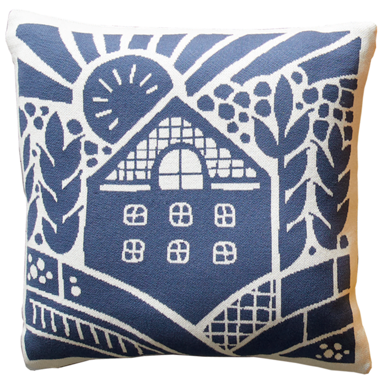 Knitted Wheat Pillow, , large image number 0