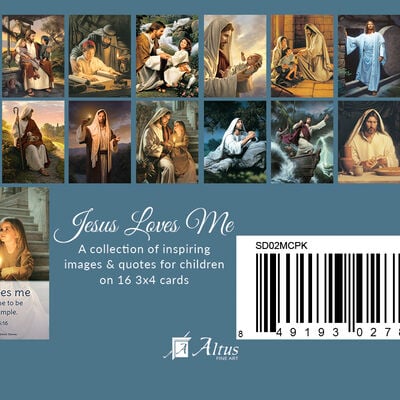 Jesus Loves Me Minicard Pack