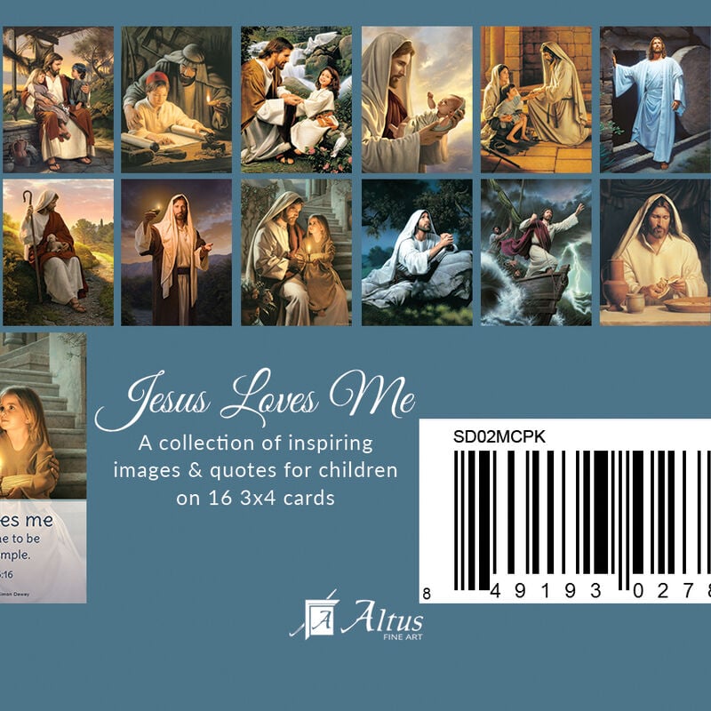 Jesus Loves Me Minicard Pack, , large image number 0