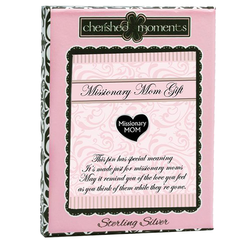 Missionary Mom Heart Pin