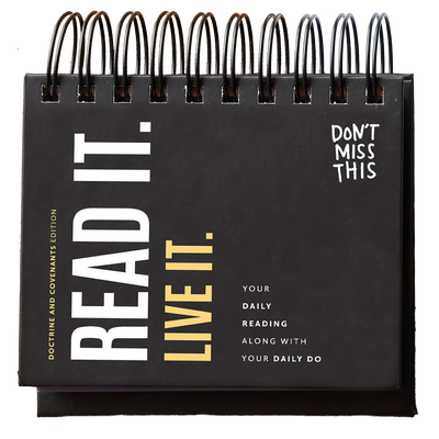 Don't Miss This Daily Doctrine and Covenants Study Calendar