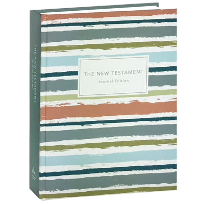 The New Testament, Journal Edition, Stripes (No Index)