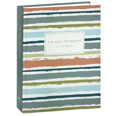The New Testament, Journal Edition, Stripes (No Index)