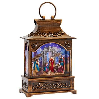 Nativity Water Lantern