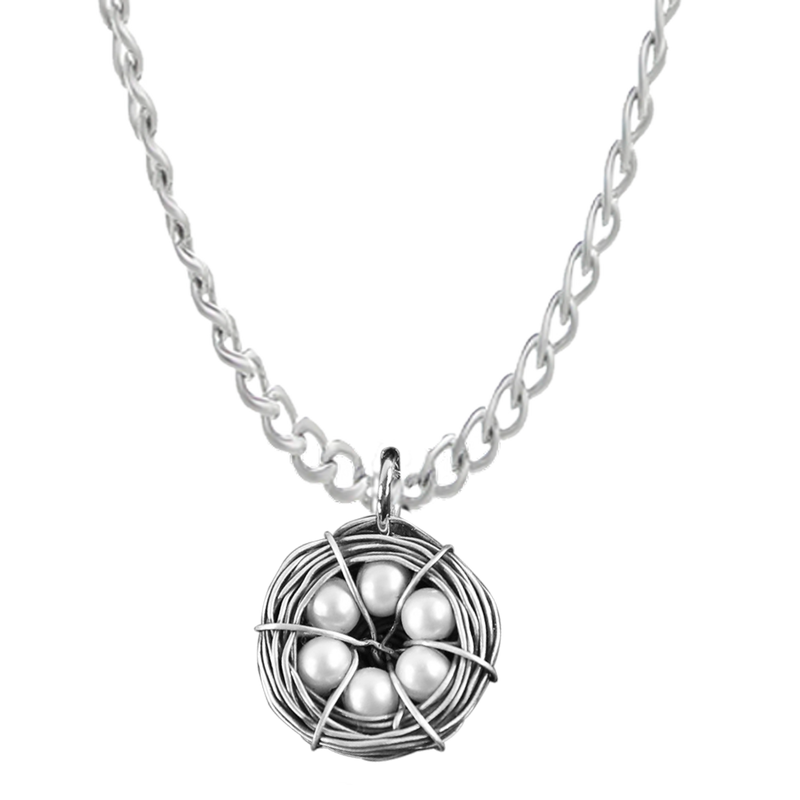 Six Messy Nest Necklace