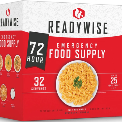 72 Hour Emergency Food Supply Box, , large