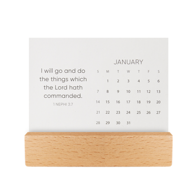 2024 Missionary Desktop Calendar