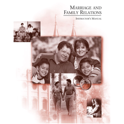 Marriage And Family Relations Instructor's Manual