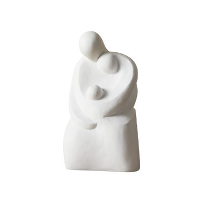 The Family Statue (Marble Resin)