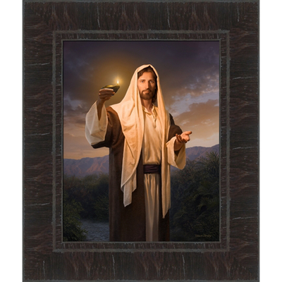 Lead, Kindly Light (17x20 Framed Canvas)
