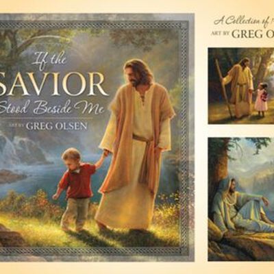 3X4 If The Savior Stood Beside Me Picture Set