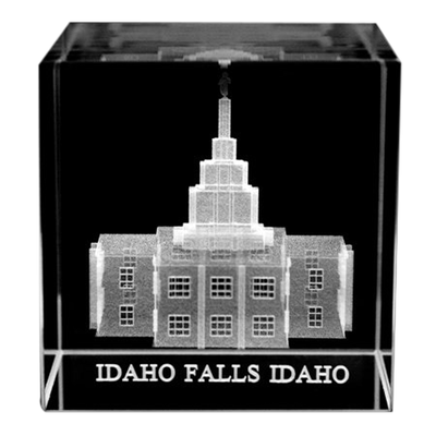 Crystal Cube Idaho Falls Temple