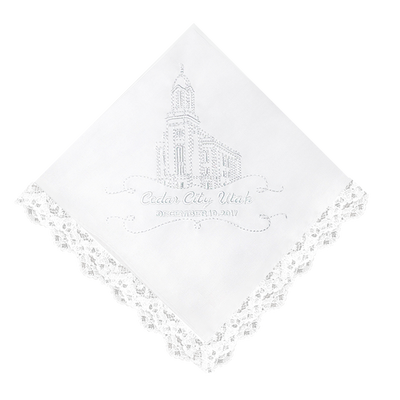 Women's Cedar City Temple Handkerchief