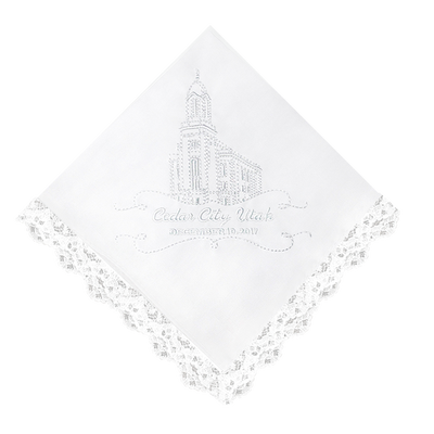 Women's Cedar City Temple Handkerchief