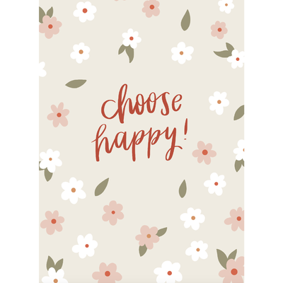 Choose Happy Print