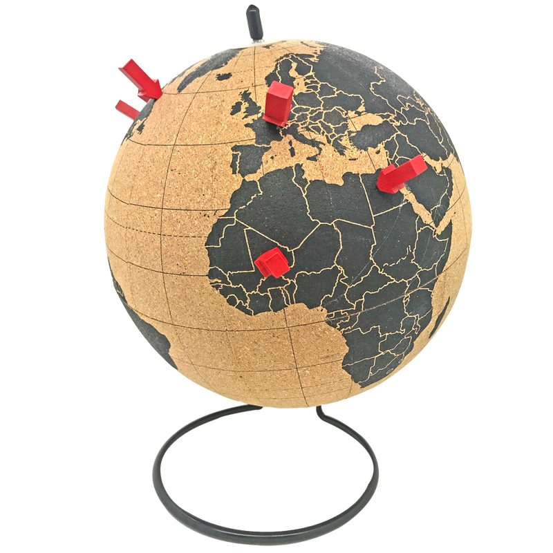 Globe best sale cork holder