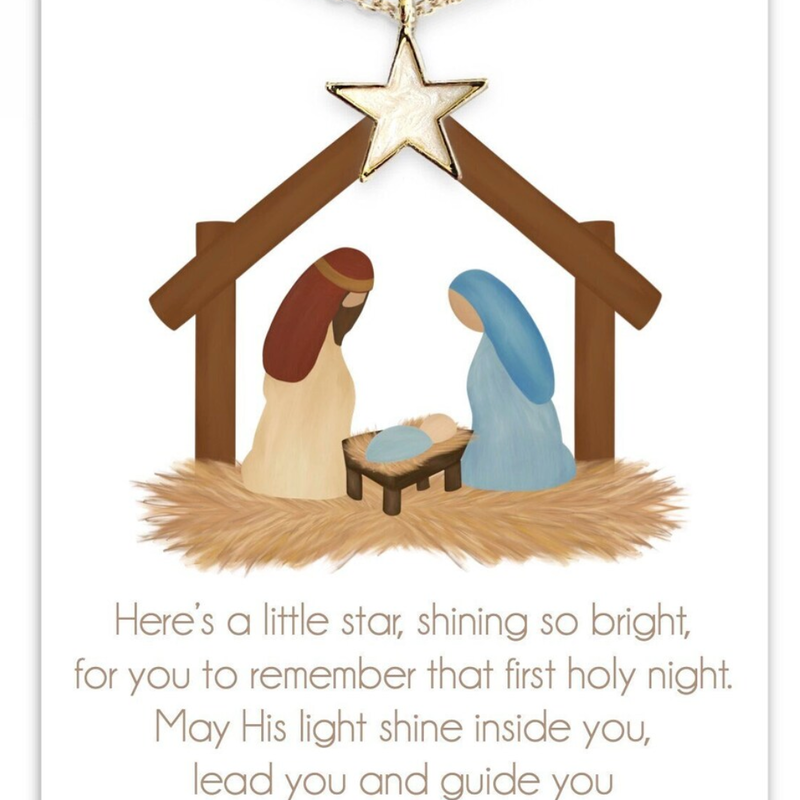 Nativity pendant best sale