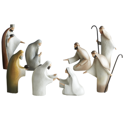 Love's Pure Light Kate Lee Resin Nativity