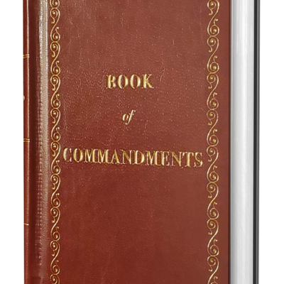 1833 Replica Book of Commandments