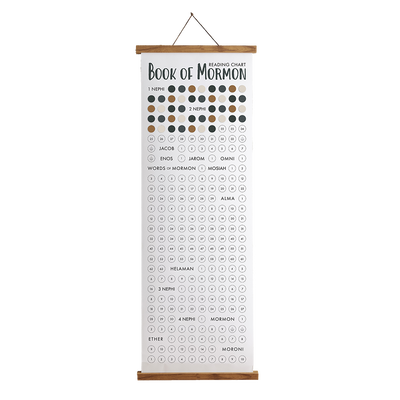 Book of Mormon Reading Chart