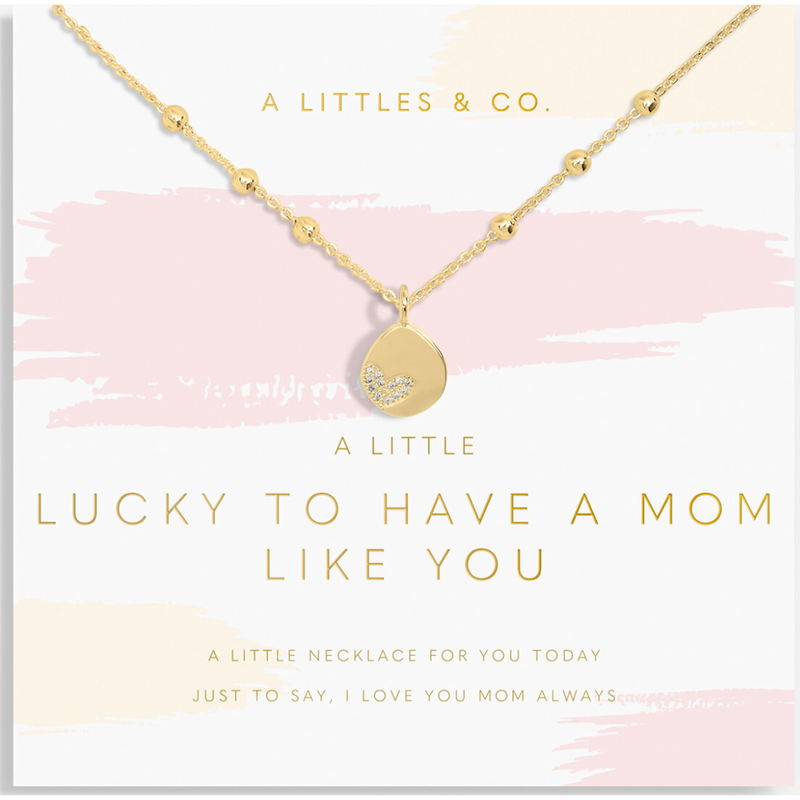 Necklace that says mom top