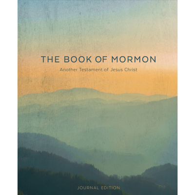 The Book of Mormon, Journal Edition, Mountains (Lined)