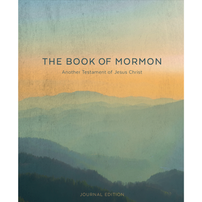 The Book of Mormon, Journal Edition, Mountains (Lined)