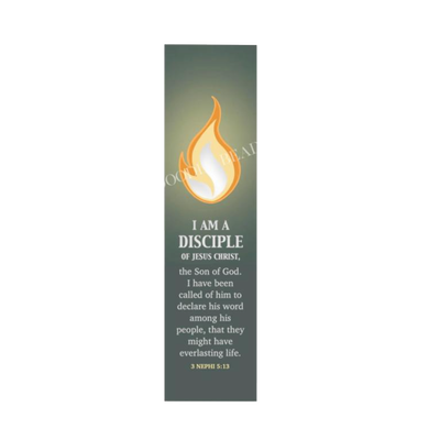 I Am a Disciple 2024 Youth Theme Flame Bookmark