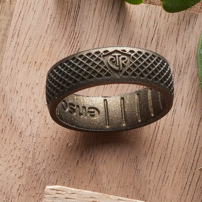 Enso meteorite shop ring
