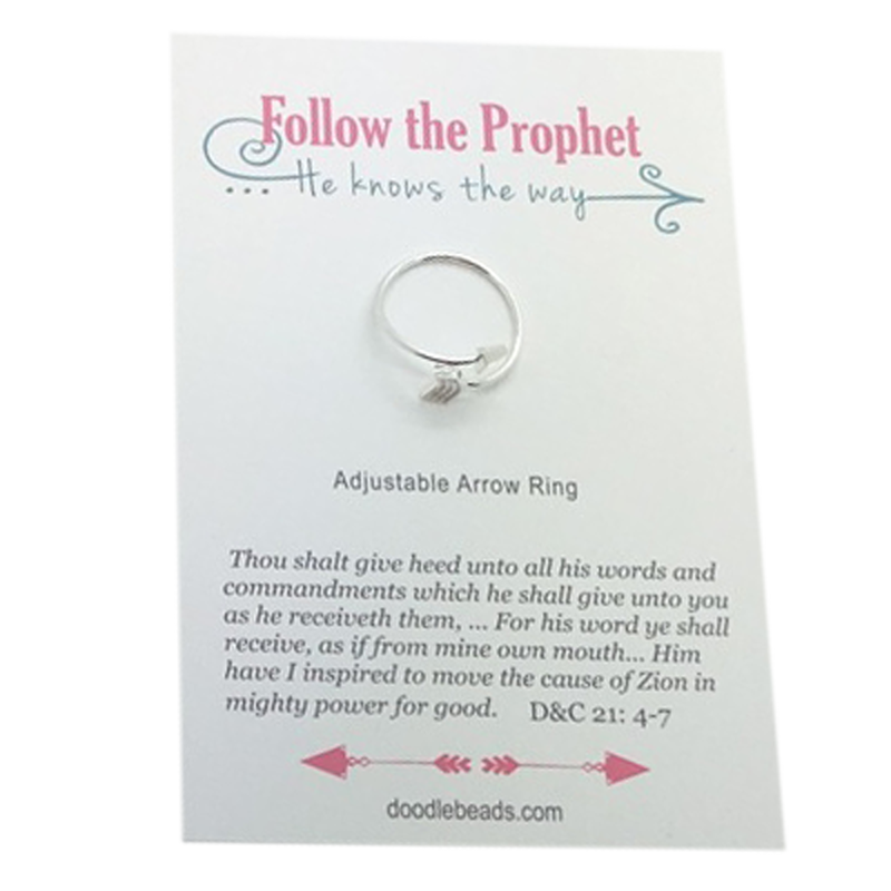 Follow the Prophet Adjustable Ring, , large image number 2