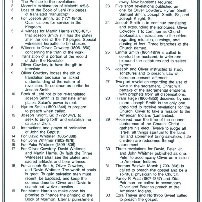 At A Glance D&Doctrine & Covenants, , large image number 0