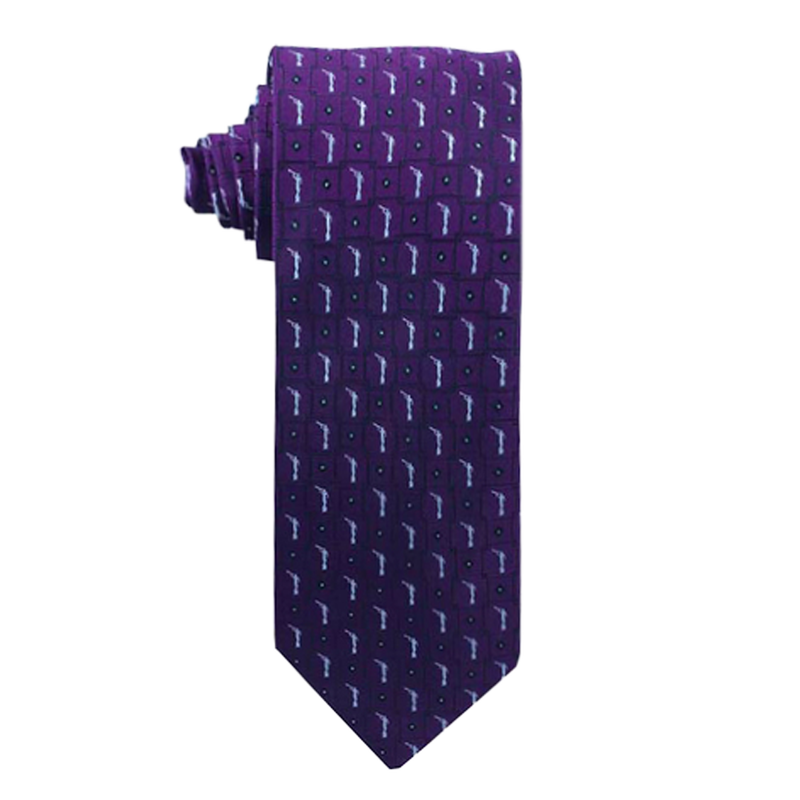 Men's Deep Purple Angel Moroni Necktie, , large image number 0