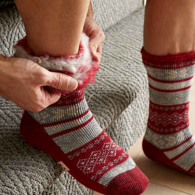All is Calm, All is Bright Christmas Socks, , large