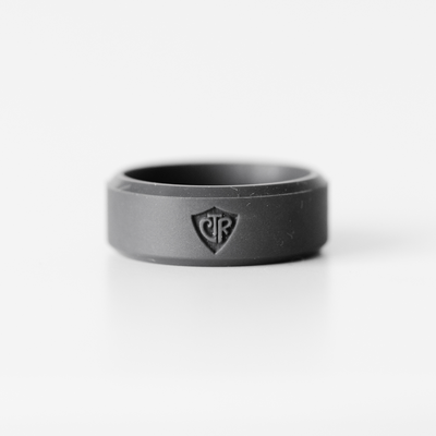 Silicone Bevel Slate CTR Ring