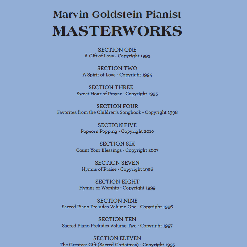 Masterworks Songbook, , large image number 1