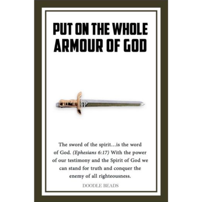 Armour of God Sword Tie Bar