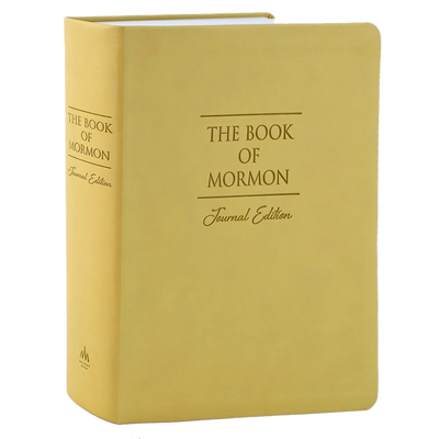 The Book of Mormon, Journal Edition, Faux Leather, Large Print (with index)