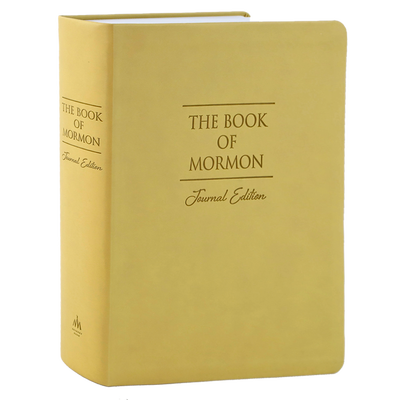 The Book of Mormon, Journal Edition, Faux Leather, Large Print (with index)