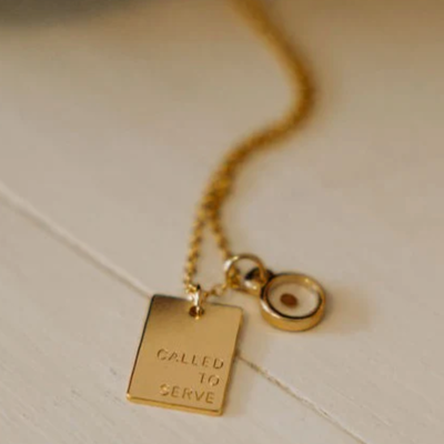 Called to Serve Mustard Seed Missionary Necklace