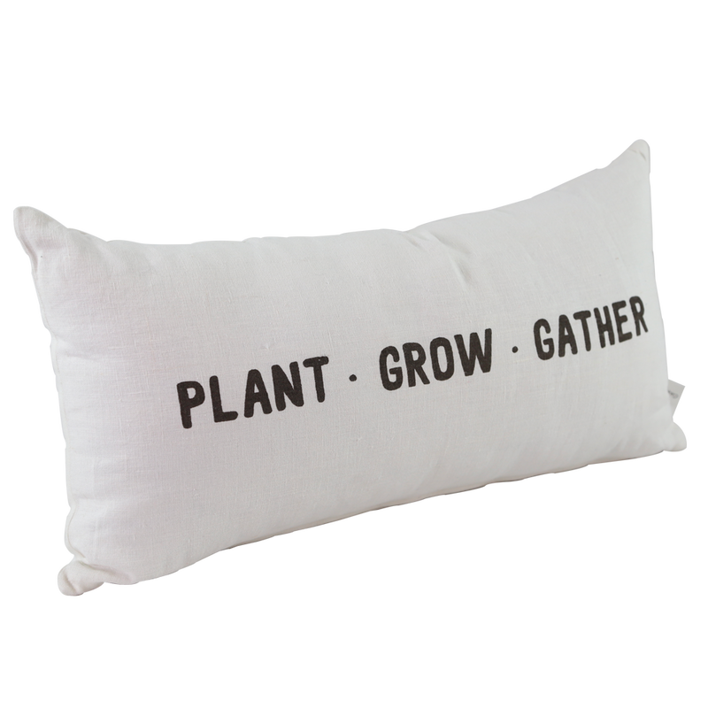 Plant, Grow, Gather Pillow, , large image number 1