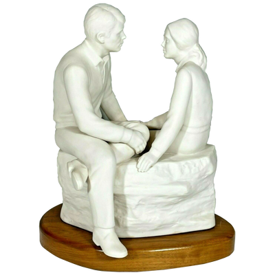 Eternally Yours Statue with Base (Porcelain)