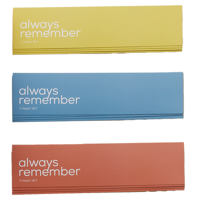 Always Remember Bookmark Pack, , large