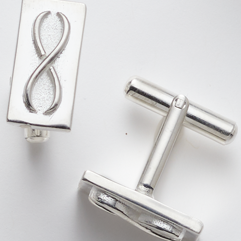 Infinity cufflinks cheap