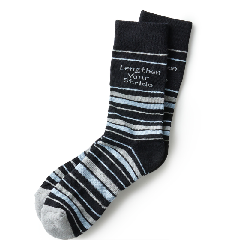 Lengthen Your Stride Striped Socks, , large image number 0