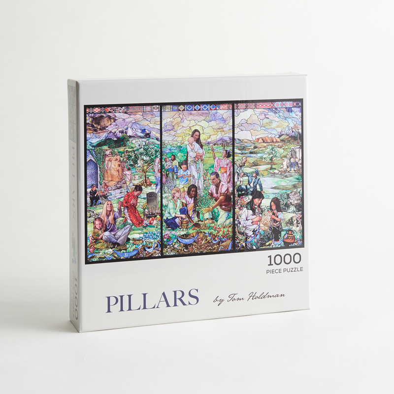 Pillars 1000 Piece Puzzle, , large image number 1