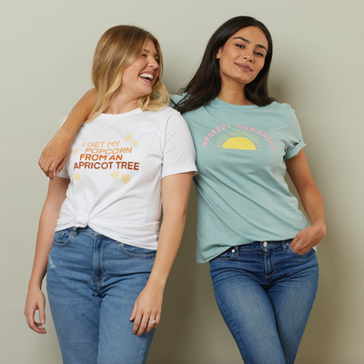 Popcorn from an Apricot Tree Women's T-shirt