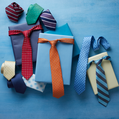 Men's Bradley Silk Necktie, , large
