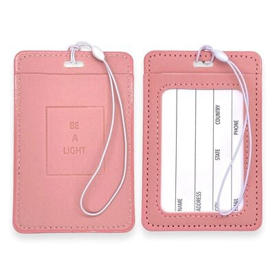 Be a Light Luggage Tag