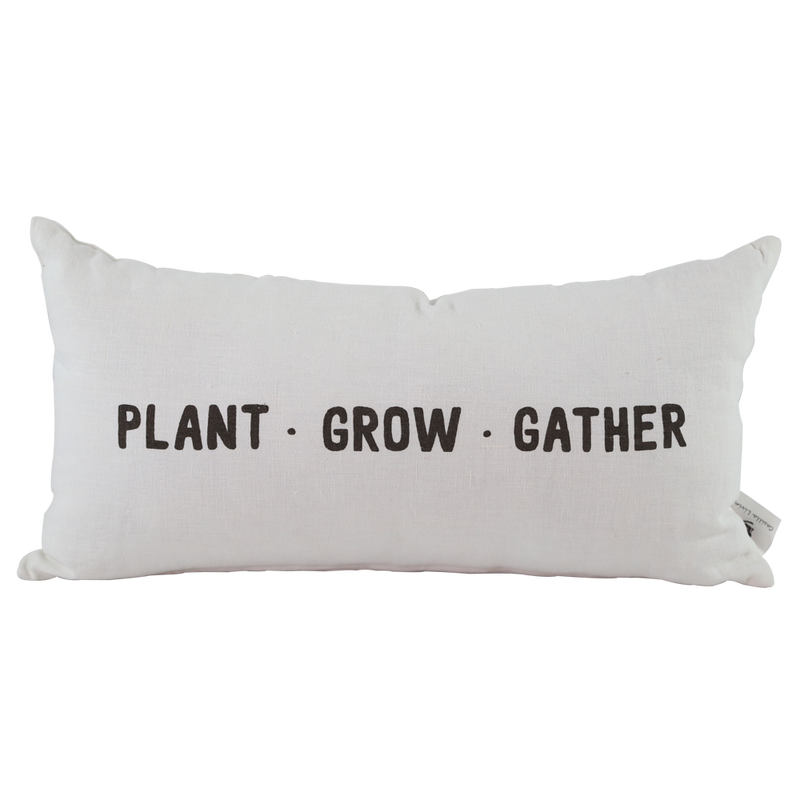Plant, Grow, Gather Pillow, , large image number 0