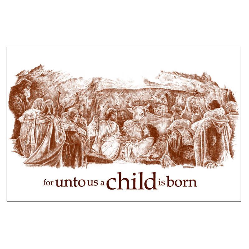 Nativity Illuminated Tile, , large image number 0